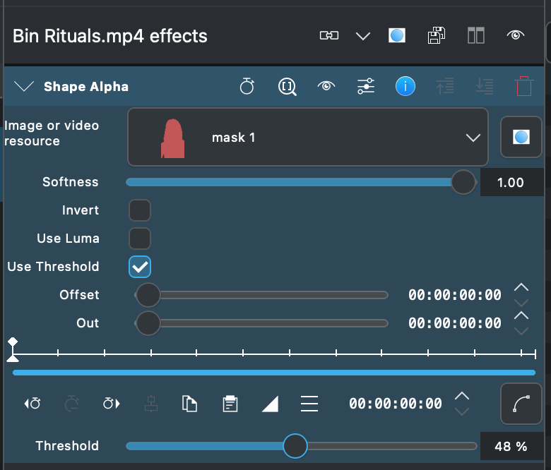 Object mask successfully created on Mac